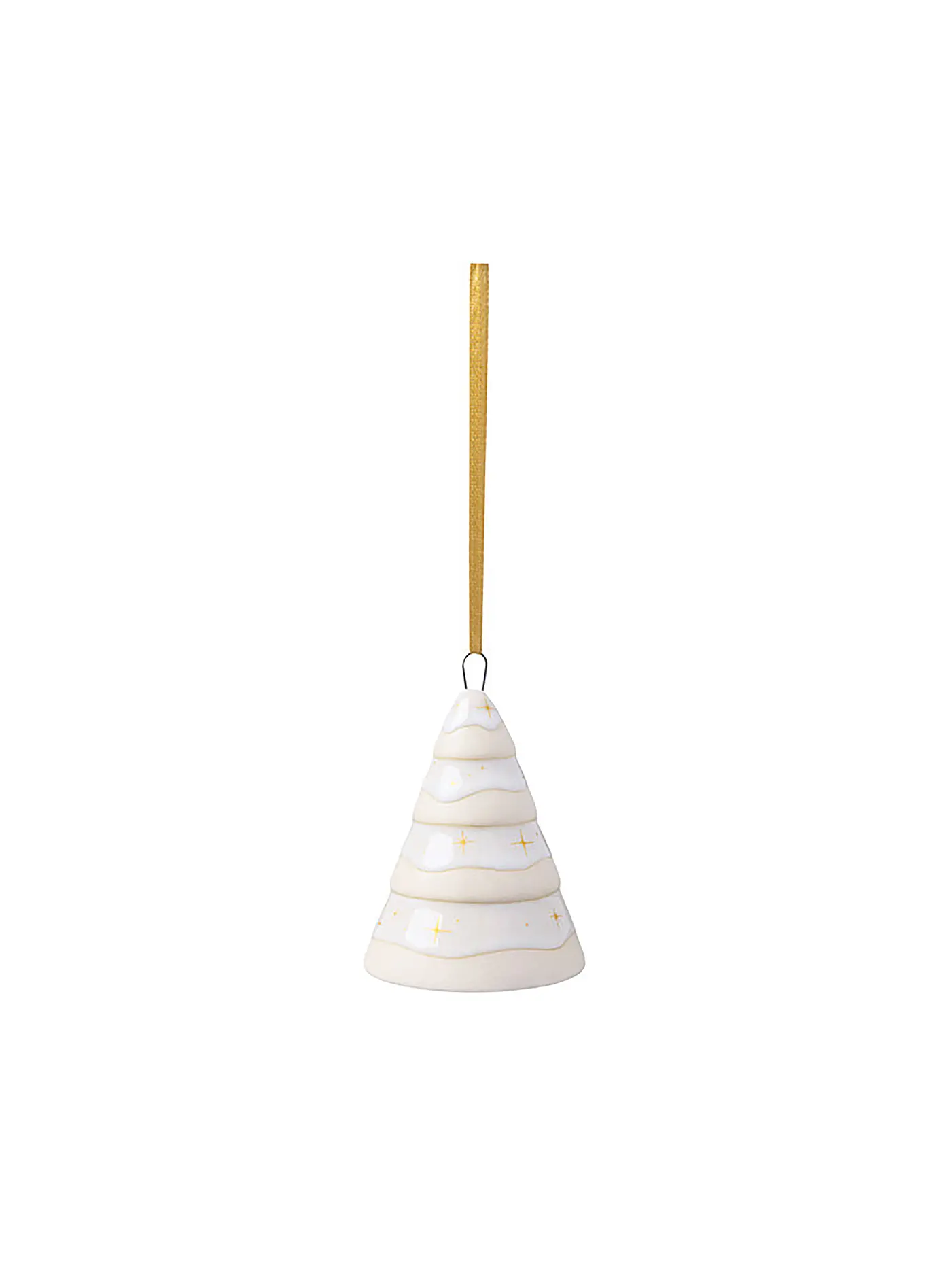 LIKE BY VILLEROY & BOCH | Ornament Tropfen WINTER GLOW 5x5x8cm | weiss